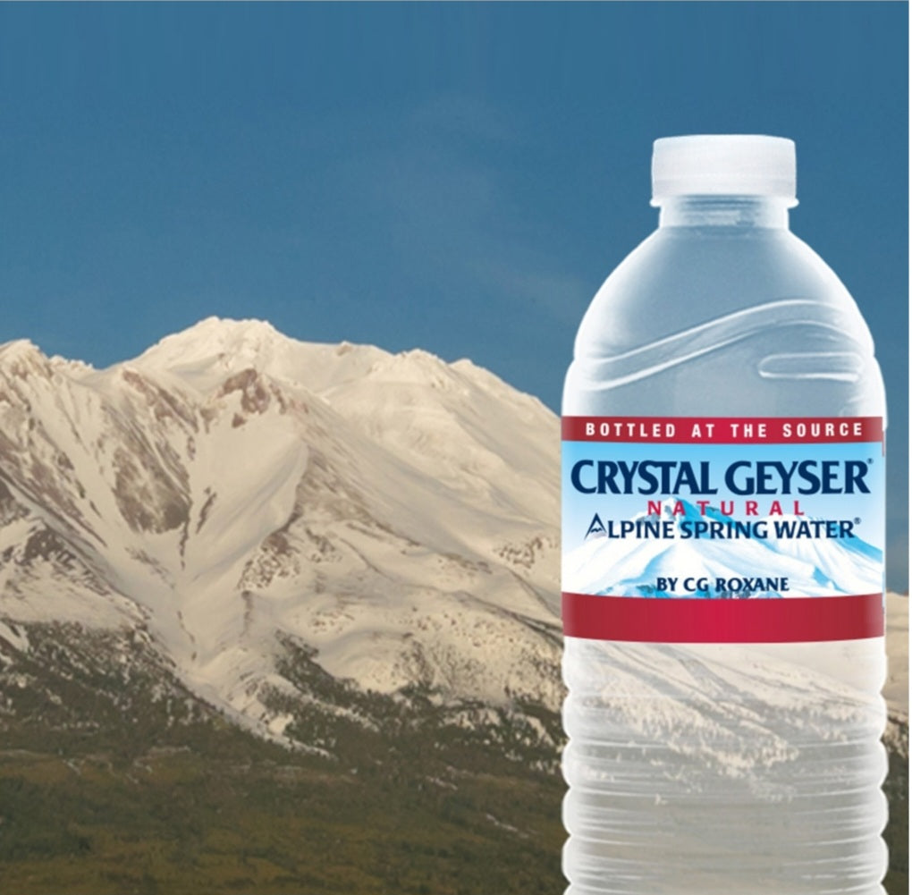Crystal Geyser Alpine Spring Water (Half Pallet) 24 Cases