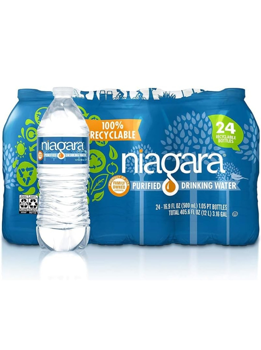 Niagara Purified Water 24 packs (full pallet)